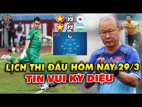 Lịch Thi Đấu ĐTVN và U23VN Hôm Nay 29/3: Thầy Park và Thầy Lee đón TIN VUI KỲ DIỆU, BĐVN tạo KỲ TÍCH