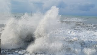 Звуки Гигантского Шторма Для Сна И Медитации Берег Черного Моря