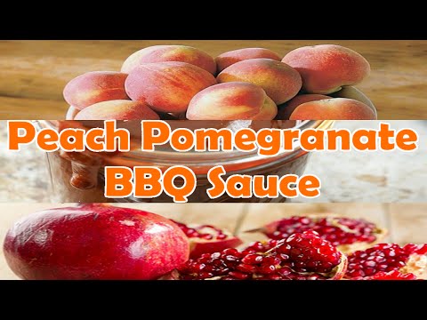 Peach Pomegranate BBQ Sauce - BBQ Sauce Recipe #9