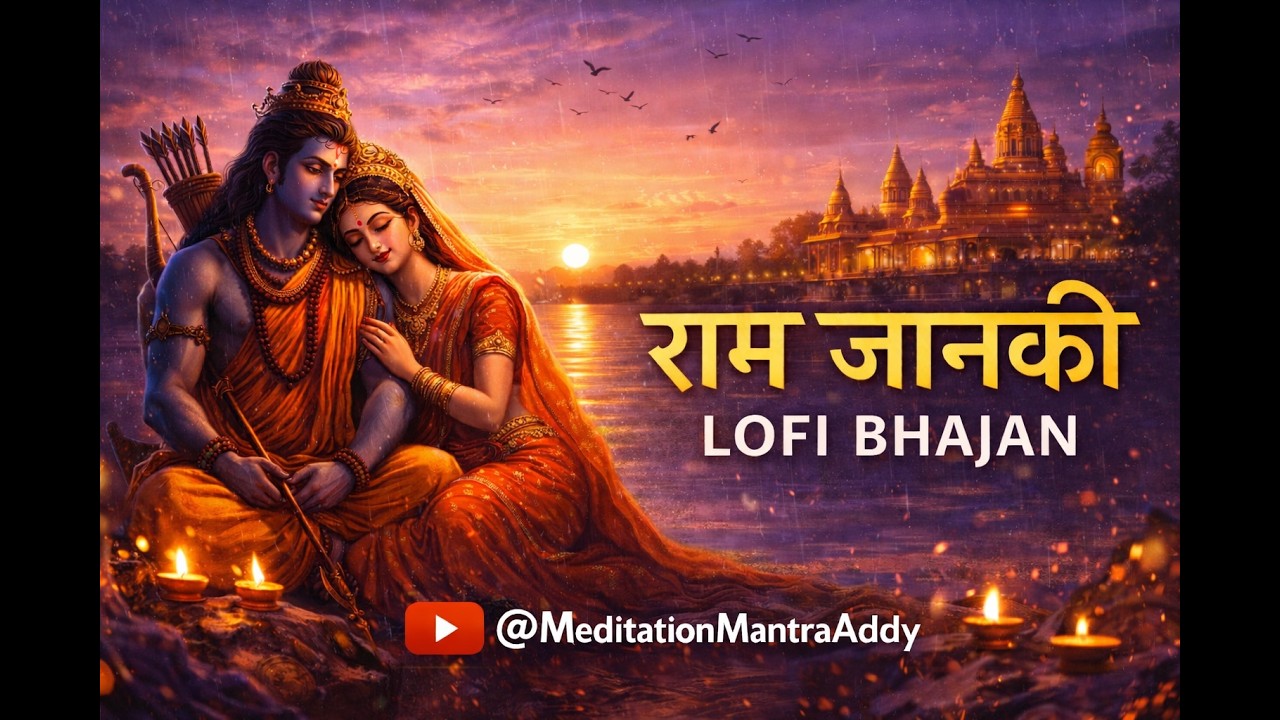 Ram Lofi Bhajan 🙏 | Sita Ram Lofi Music | Peaceful Bhakti Music for Relaxation