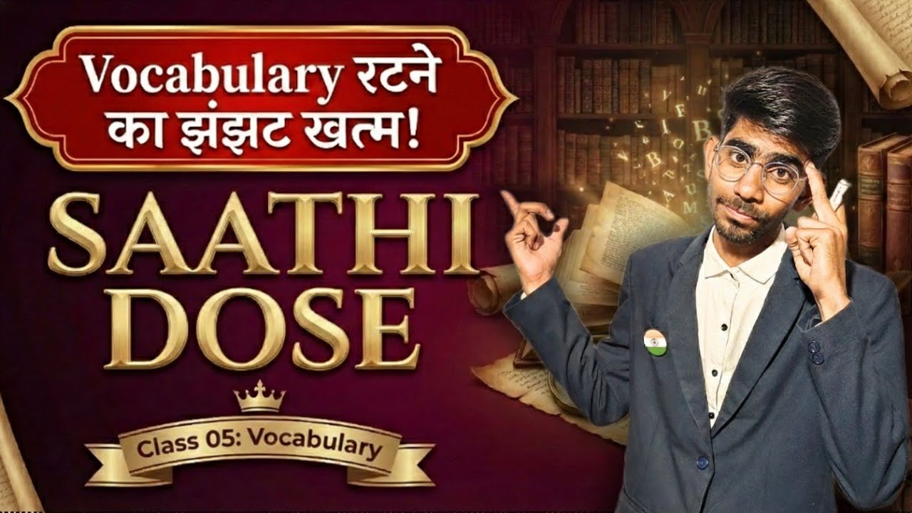 Vocabulary Saathi Dose Class-5 by Rohit Sir | Daily English Words Booster | Danodiya Education Point