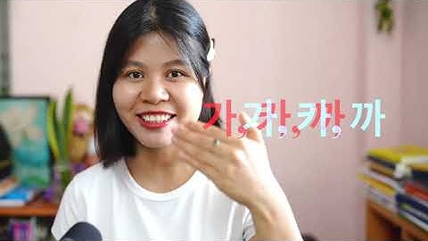 Phát âm Tiếng Hàn căn bản: chuẩn phụ âm thường, căng, bật hơi | Park HA Official