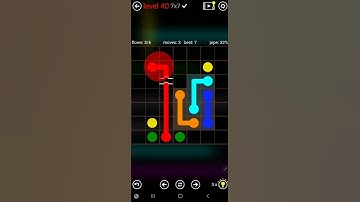 How To Solve Flow Free Bridges Challenge Pack Level 40 7x7 Board Walk Through Solution Walkthrough