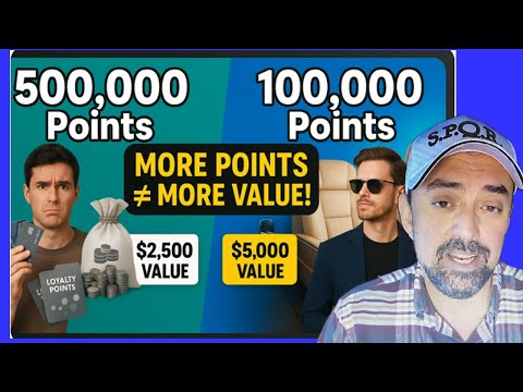 When 100,000 Points Are Better Than 500,000 Maximize Your Travel Rewards
