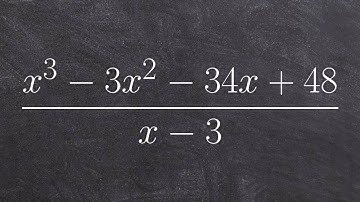 Learn how to apply the long division algorithm divide two polynomials