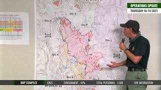 KNP Complex Video Briefing for Thursday 10/14/2021