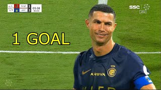 Cristiano Ronaldo Funny Goal vs Al Wehda () HD