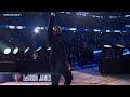 Lebron james  michael jordan  crowd favorite at the ceremony of top 75 nba players of all time