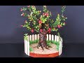 How to Make Newspaper Bonsai Tree | DIY Newspaper Recycling Craft | DIY Home Decor