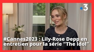 #Cannes2023 : Lily-Rose Depp est au Festival pour présenter la série 
