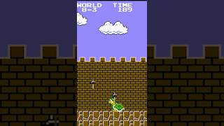 The INVINCIBLE Koopa Troopa Glitch From Super Mario Bros For the NES #glitch #glitches #smb #koopa