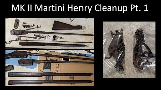 Cleaning Two IMA Untouched MK II Martini Henry Rifles Pt 1