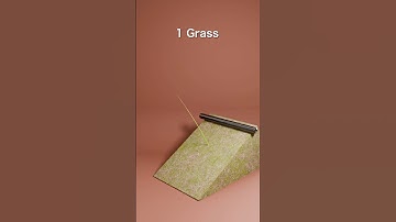 10,000 Grass Physics Simulation#asmr #blenderanimation #blendercycles #blender #blender3d