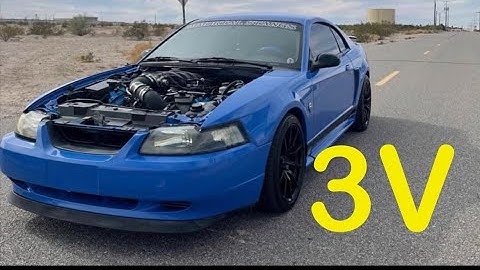 04 new edge mustang 3V swap looks like a Mach 1