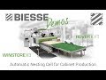 Biesse Rover K - Winstore X3 - Automatic Nesting Cell for Cabinet Production