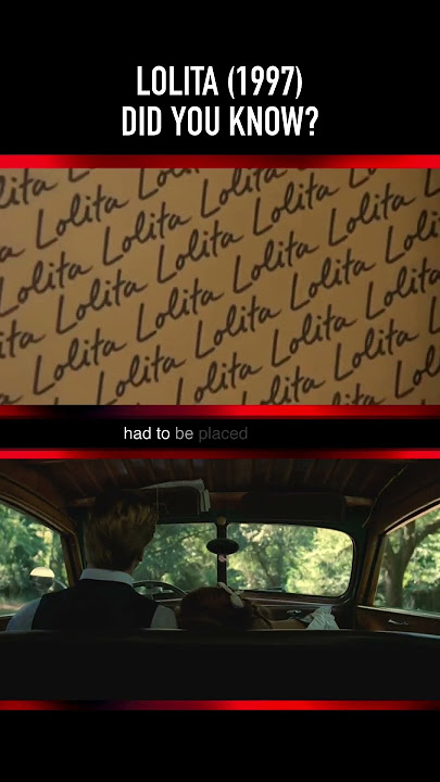 Did you know they had to shoot scenes like THIS on LOLITA (1997)?