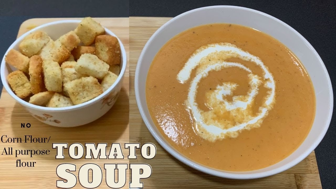 Creamy Tomato Soup |Restaurant Style Tomato Soup | Easy & Healthy Recipe | Spice Mix Kitchen