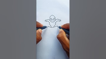Spider man kids drawing easy idea