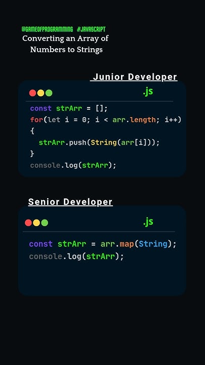 Junior Developer VS Senior Developer 👾👨‍💻 #javascript #webdesign # ...