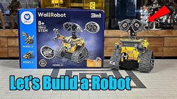 Sillbird STEM Building Toys, 3in1 Remote & APP Controlled Creator Wall Robot Build and Review