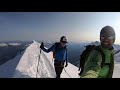 Mont Blanc climbing normal route via Refuge du Gouter 06.2019 阿尔卑斯勃朗峰攀登