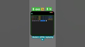 Upgrade Your Terminal Game with exa | Modern ls alternative #SudoIt