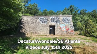 Decatur Avondale SE Atlanta Tour Videos July 15th 2025 #drivingtour #driving #atlanta #automobile