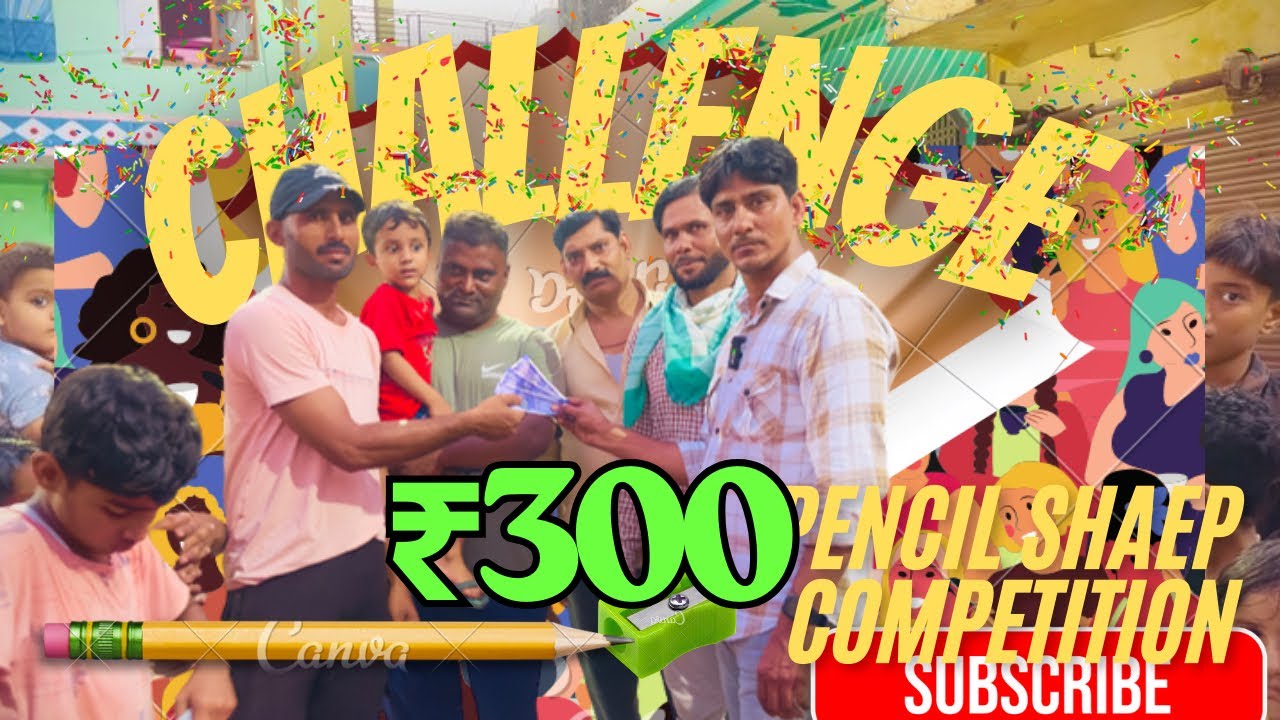 1 minutes pencil sharp competition challenge [malik vlog VL] # ...