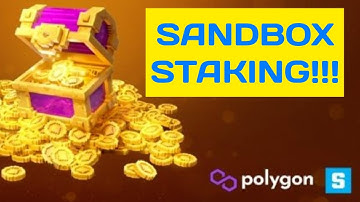 Sandbox Staking and Yield Farming Crypto!! #crypto #yieldfarming #apr #stakingcrypto #matic