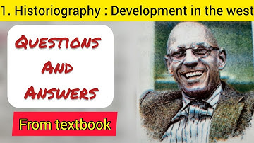 10th Std - History - Chapter 1 Historiography : Development in the west questions answers exercise