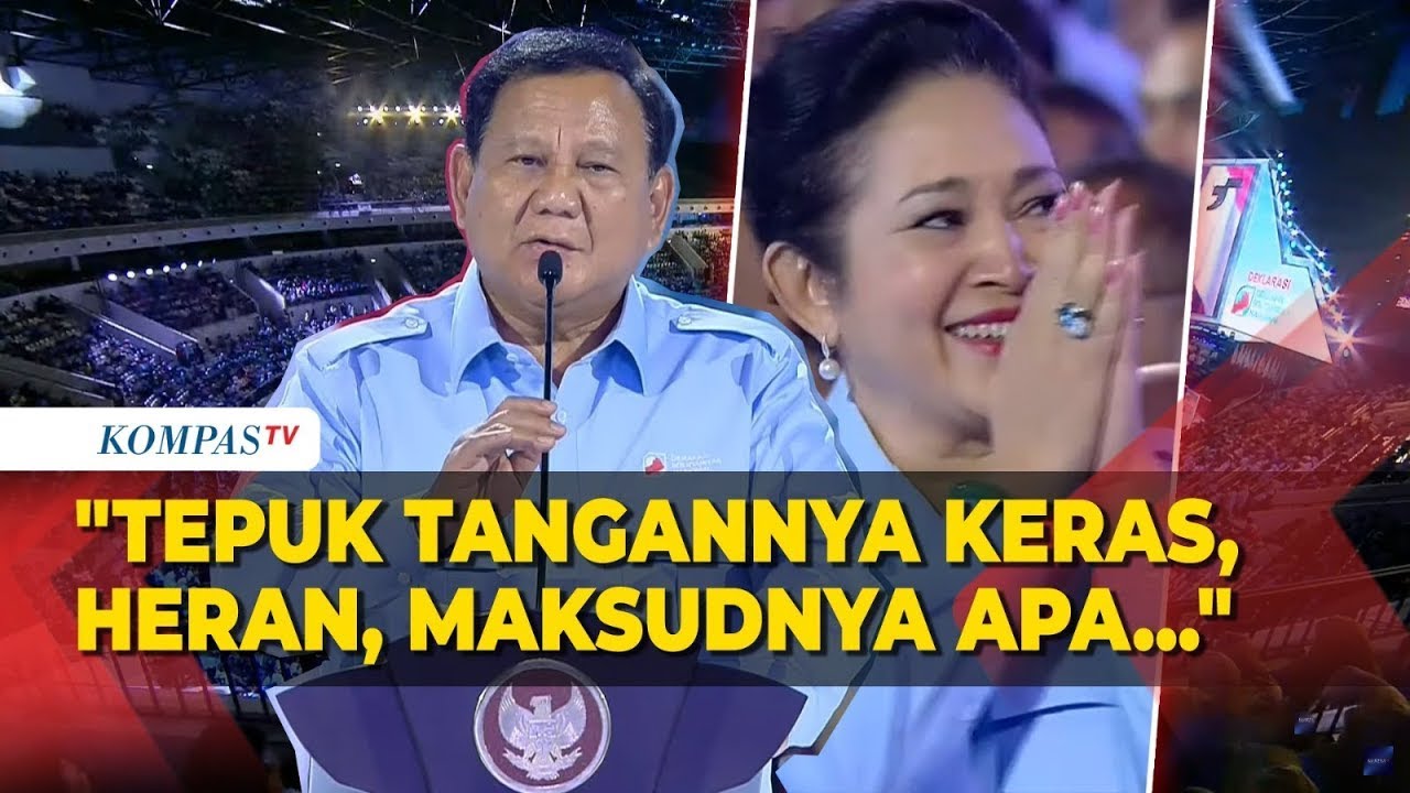 Tepuk Tangan Meriah saat Presiden Prabowo Sapa Titiek Soeharto di Acara GSN