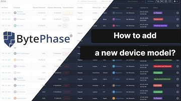Add New Device Models in Bytephase CRM: Easy Repair Shop Guide