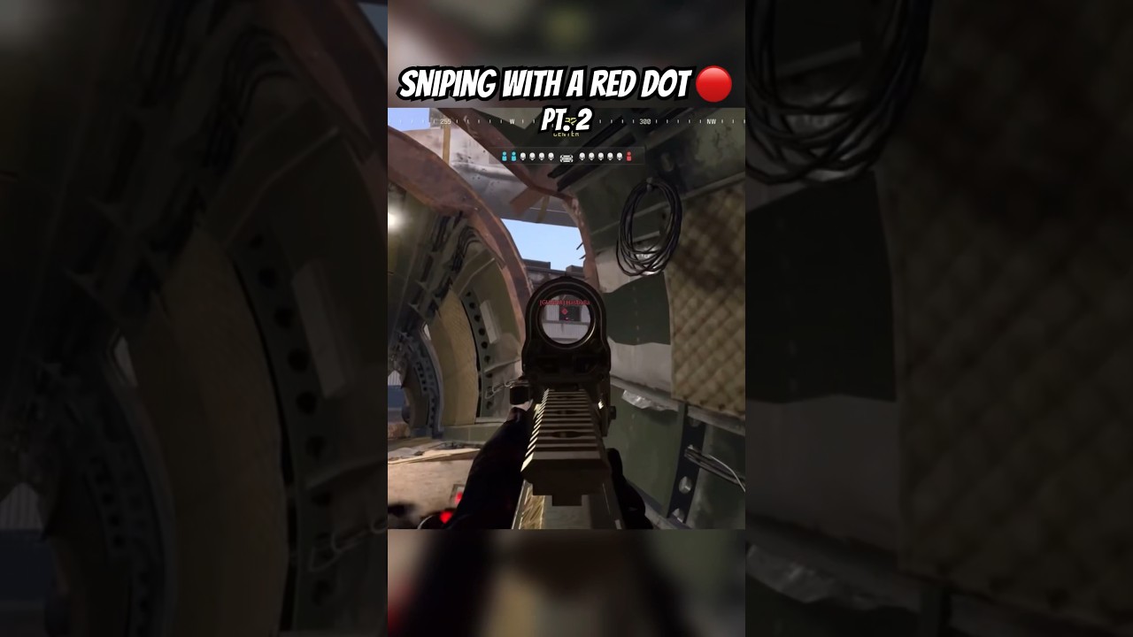 QUICKSCOPING with a Red Dot 🔴 pt.2 #callofdutymodernwarfare3 #cod #mw3 ...