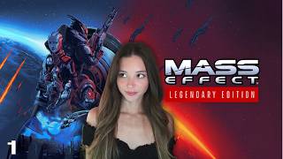 Playing Mass Effect For The First Time! | Let's Play Mass Effect Ep.1 |🔴LIVE🔴