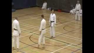 Dan grading 2013 Brothock Shotokan Karate Club 3