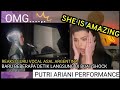 BARU BEBERAPA DETIK LANGSUNG DI BUAT SHOCK | Reaksi Guru vocal  Argentina |  Putri Ariani Reaction