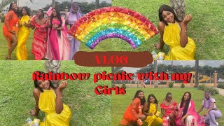 🌈Rainbow picnic with my Girls |Lagos Nigeria (+ GRWM)