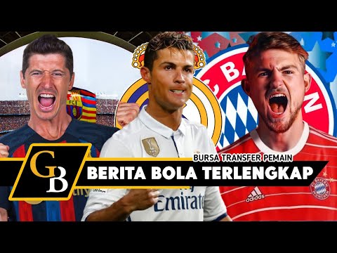 Berita Bola Terbaru & Terlengkap Hari ini, CR7 Balik Ke Madrid, De Ligt Pilih Bayer