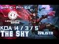 IG The Shy KALISTA vs JAYCE Top - Patch 10.5 KR Ranked