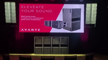 AVANTE Line Array At Infocomm 2025