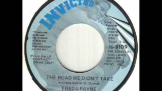 Video thumbnail of "Freda Payne - The Road We Didn't Take.wmv"