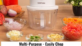 Instacuppa Effortless chopping ||Best Amazon-finds||Rechargeable chopper||Mustneeded inkitchen2024