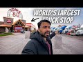 24 HOURS at WORLD&#39;S LARGEST TRUCK STOP 😧
