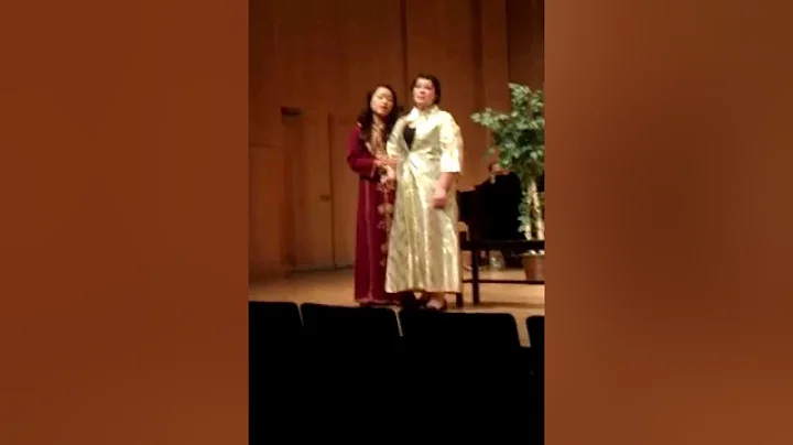 Maria Shafer singing Madame Butterfly