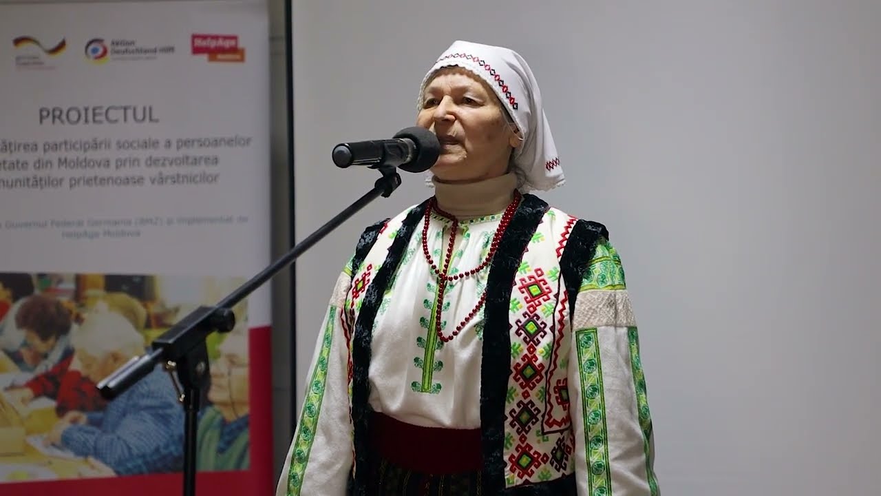 Deschiderea Centrului pentru persoanele vârstice din Comuna Căzănești (Partea 3-a)