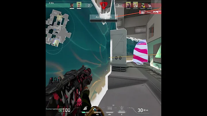 RECON phantom is AIMBOT!  #gamingshorts #valorantclutchmoments #valorant #gaming