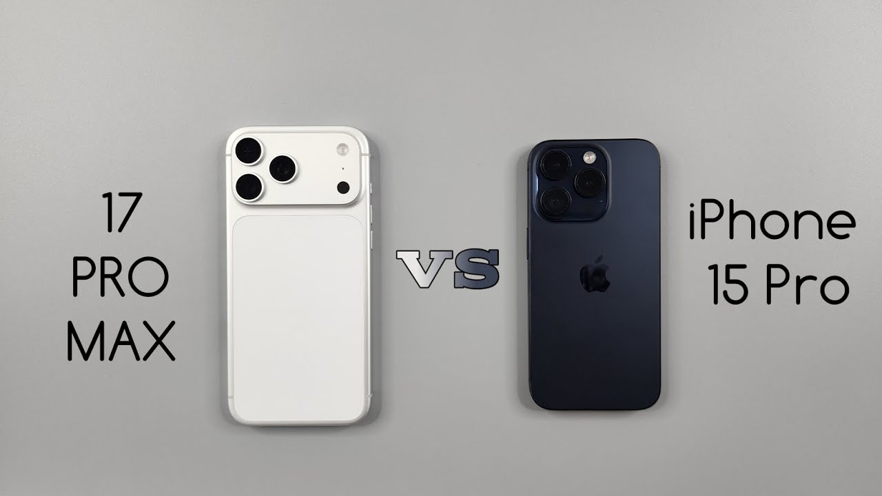 iPhone 17 Pro Max vs iPhone 15 Pro Speed Test & Camera Comparison 