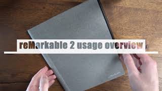 Remarkable 2 Usage Overview \& Features Demonstration