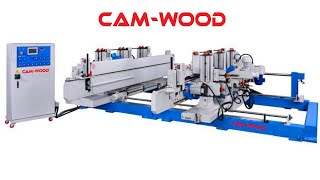 CAM WOOD SET 810 SHCCB, Double End Tenoner with Sanding