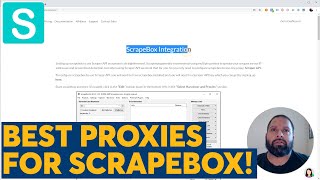 Scrapebox Integration - ScraperAPI